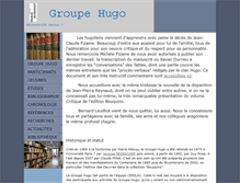 Tablet Screenshot of groupugo.univ-paris-diderot.fr