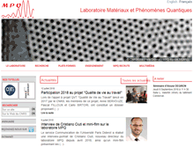 Tablet Screenshot of mpq.univ-paris-diderot.fr
