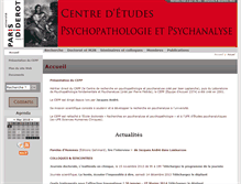Tablet Screenshot of cepp.shc.univ-paris-diderot.fr