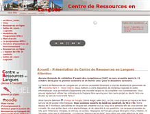 Tablet Screenshot of crl.univ-paris-diderot.fr