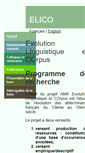 Mobile Screenshot of elico.linguist.univ-paris-diderot.fr