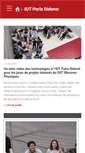 Mobile Screenshot of iut.univ-paris-diderot.fr